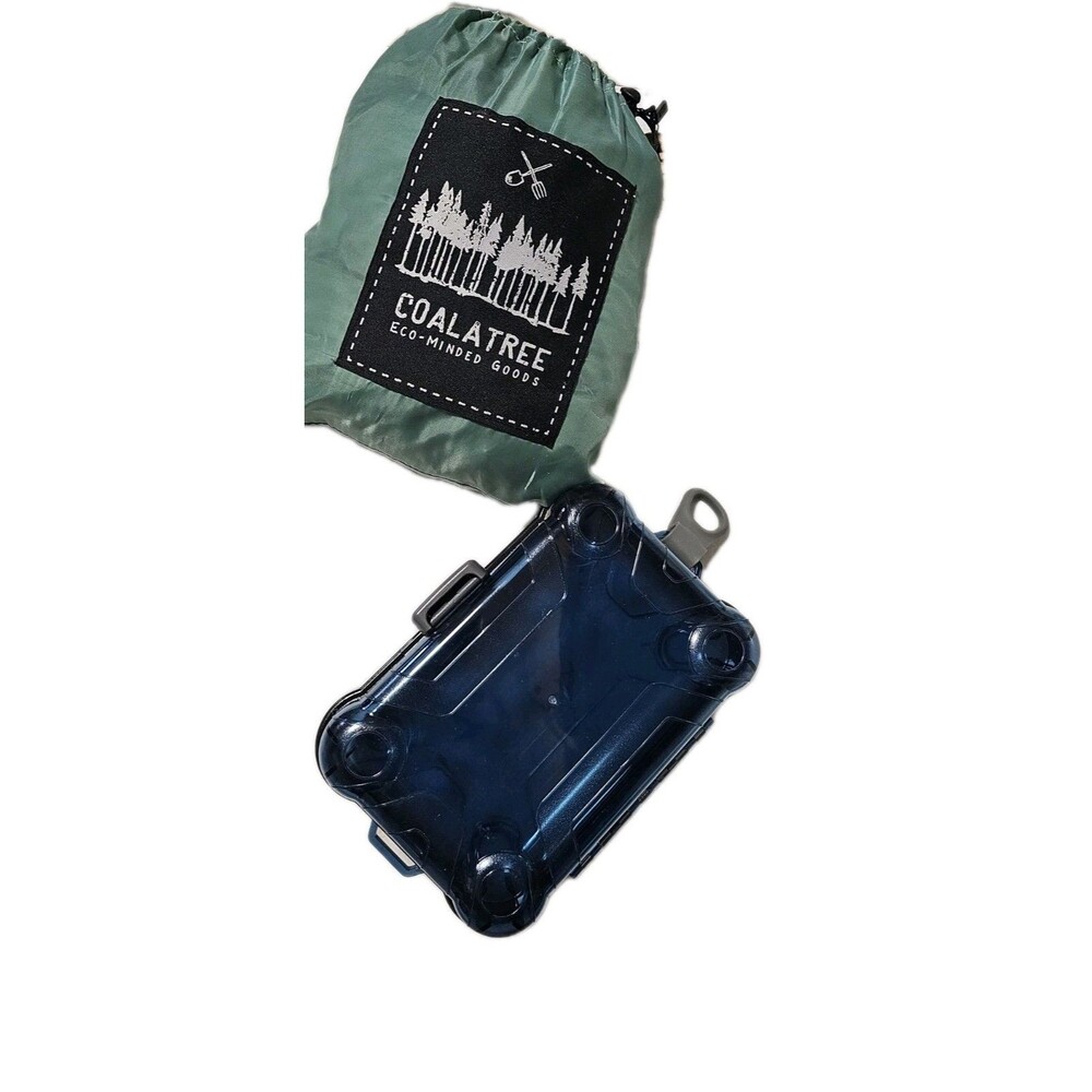 NWT Coalatree Packable Hammock + IPX6 Waterproof Dry Box Bundle Camping Hiking